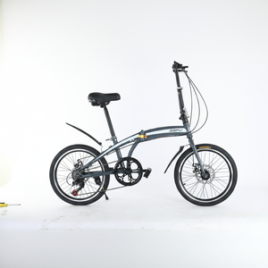 Vélo <span class=keywords><strong>pliant</strong></span> de 20 pouces, 7 vitesses, cadre en acier à haute teneur en carbone, pliage facile, vélo portable pour adultes - Product Image 1