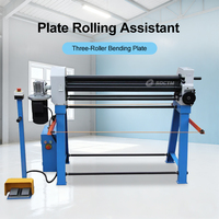 Rouleau de glissement électrique Système de pliage circulaire/conique complet ESR-1020x2 laminoir de traitement de tôle