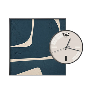 Tùy Chỉnh Bán Buôn Bức Tranh Nhà Kim Loại Nghệ Thuật Hiện Đại Lớn Sang Trọng 3D Trang Trí Nội Thất Bắc Âu Đồng Hồ Treo Tường Đồng Hồ Hình Ảnh - Product Image 6