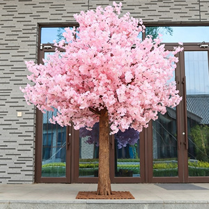Arco Nuziale con Decorazioni di Fiori di Ciliegio Artificiali, <span class=keywords><strong>Albero</strong></span> di Ciliegio Artificiale su Larga Scala in Fibra di Vetro Rinforzata e Ispessita - Product Image 3