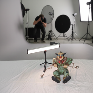 Simock - Lámpara LED de Maquillaje de 40 W, Lámpara de Belleza Portátil, Iluminación de Fotografía Bicolor Regulable, Iluminación para Estudio de Tatuajes, Fotografía de YouTube - Product Image 2