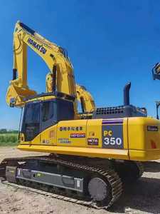 Original Japão 35 Ton Komatsu Pc350 Escavadeira De Esteiras Komatsu350 Hidráulica Usado Boas Condições para Venda - Product Image 4