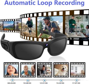 Lunettes de Soleil Caméra Bluetooth pour Appels Téléphoniques, <span class=keywords><strong>Musique</strong></span> MP3 et Enregistrement Vidéo Full HD 1080p pour Sports de Plein Air - Product Image 6