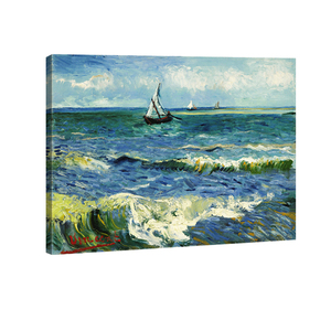 Tableau <span class=keywords><strong>de</strong></span> paysage marin <span class=keywords><strong>de</strong></span> Van Gogh, œuvre d'art célèbre, impression sur toile classique pour salon, bureau à domicile - Product Image 1
