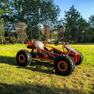 시속 40km 고속 4륜 전동 로드 버기카 1000W/48V 20Ah 파워, 어린이 및 성인용 후방 유압식 디스크 브레이크 드리프트 고카트 - Product Image 5