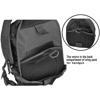 Sac à bandoulière tactique personnalisé, pratique, décontracté et tendance, sac d'assaut, sac de sport tactique pour l'entraînement en extérieur