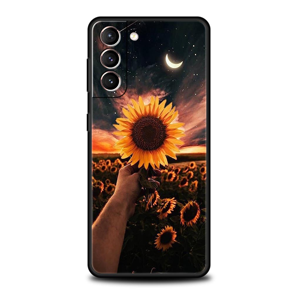 Pretty Sunflower Flower Summer Phone Case For Samsung Galaxy S24