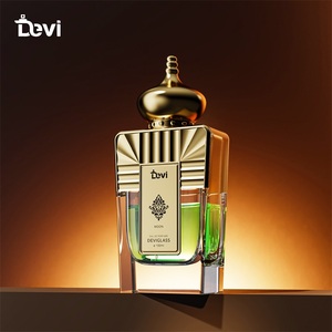Nouvelle conception de flacon de parfum rechargeable en verre personnalisé, 100 ml, vaporisateur carré portable, impression à l'écran - Product Image 5