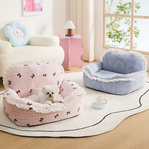 Weiches Haustier bett Indoor-Schlaf nest Rutsch fester Boden Princess Style Four Seasons Universal Soft Comfort Sofa Nest - Product Image 1
