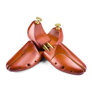 Nhà Máy Tùy Chỉnh Gỗ Tuyết Tùng Có Thể Điều Chỉnh 100% Gỗ Tự Nhiên Samak Chúng Tôi Kích Thước Giày Bằng Gỗ Cây Chống Nhăn Hỗ Trợ Giày Nhăn Bảo Vệ - Product Image 1