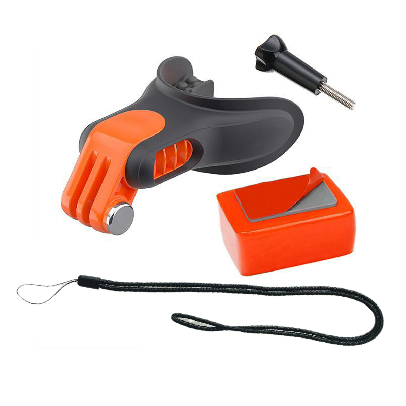 HONGDAK for Gopro Accessories Surfing Shoot Surf Dummy Mouth Teeth Braces Holder Mount Kit for Action Camera