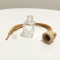 Diffuseur de parfum pour voiture en verre vide de 5 ml, flacon de parfum suspendu