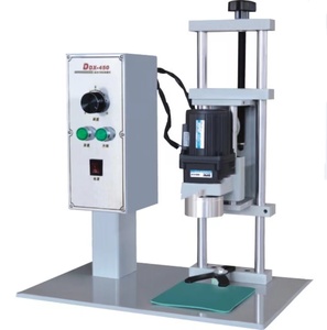 Tampa elétrica semi-automática de desktop, preço de fábrica, DDX-450, plástico, garrafa, parafuso, máquina de tampão - Product Image 1