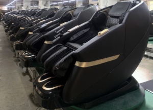 4D Schwerelosigkeit Ganzkörper <span class=keywords><strong>massage</strong></span> stuhl SL Track Dual-Core Mechanische Hände Airbag Fuß rolle LCD Touch Panel für den Heimgebrauch - Product Image 6