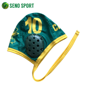 Casquettes <span class=keywords><strong>de</strong></span> Water-Polo bleu imprimé personnalisé - Product Image 5