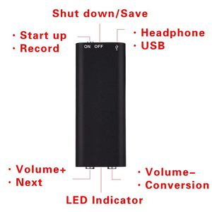 Nouveau SK 892 <span class=keywords><strong>Mini</strong></span> <span class=keywords><strong>Dictaphone</strong></span> Portable Rechargeable 8 Go Enregistreur Audio Numérique avec Écouteurs - Product Image 5