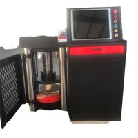 Máquina de Prueba de Compresión de Concreto YAW-2000 con Controles Electrónicos Hidráulicos Multifunción, Certificación CE ISO ASTM, Buen Precio