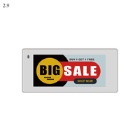Etiquetas Electrónicas para Estantes de Supermercado ESL, Color y Tamaño Personalizados, Pantalla Digital de Precios con Tinta Electrónica para Supermercados y Restaurantes