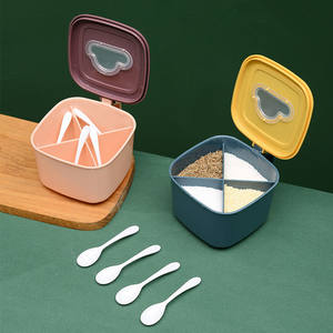 Nuevo Producto 2025: Juego Creativo de Tarros para Condimentos de Cocina, Caja de Almacenamiento de Especias, Juego de Tarros con Soporte - Product Image 4