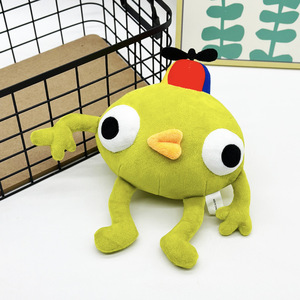 Logotipo personalizado <span class=keywords><strong>Bing</strong></span> Bong pico de peluche de juguete pico de escalada juego monstruo verde naranja niño marrón pavo relleno Animal muñeca almohada de <span class=keywords><strong>dibujos</strong></span> <span class=keywords><strong>animados</strong></span> - Product Image 3