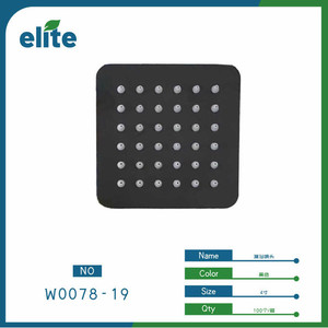 Soffione doccia quadrata all'ingrosso diretta della fabbrica per uso del bagno accessorio essenziale per la doccia - Product Image 1