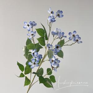 ช่อดอกกุหลาบป่าประดิษฐ์ ดอกไม้ผ้าไหม จำลองได้สมจริงสูง สำหรับตกแต่งงานแต่งงาน - Product Image 3