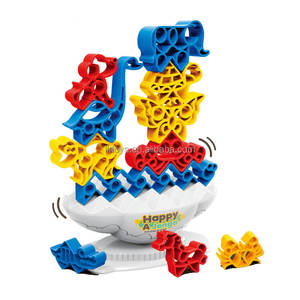 Juego de bloques de apilamiento de equilibrio de Torre LK, juego de ataque de pila, torre de construcción de equipos, juguete, Columpio de escritorio, juego de bloques de equilibrio alto apilados - Product Image 1