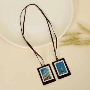 Mecrt Escapulario Católico Catedral de Milán Emblema Católico Escapulario Carmelita Amuleto Religioso Ceremonia de Primera Comunión de Navidad - Product Image 4