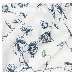 WI-ZXD01 Đặc Biệt Chống Nhăn Jacquard Xem Thông Qua Voan Vải Cổ Điển Bút Chì Phác Thảo Tăng Thiết Kế Với In Kỹ Thuật Số - Product Image 4