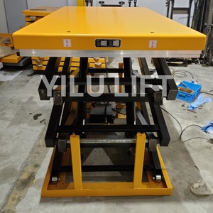 Meja Angkat Gunting Premium YILU LIFT 1 Ton 2 Ton 4 Ton, Tinggi 1 Meter 4 Meter, Terpasang di Lubang, Elektrik, Dimensi Dapat Disesuaikan, Bersertifikasi CE - Product Image 2