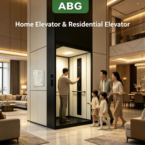 Barrier Free Wheelchair Residential Home Elevator with Galvanized Frame, Outdoor Vertical Villa Lift for <strong>Elder</strong> Disabled Users - Product Image 1
