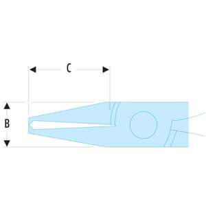 FACOM - 418.MT Micro-Tech®Pinces coupantes ''tip''-Pinces et fraises électroniques EAN 3148511755327 - Product Image 2