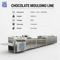 Ligne de moulage de chocolat QJZ470, machine à remplir et à verser le chocolat, ligne de fabrication de bonbons
