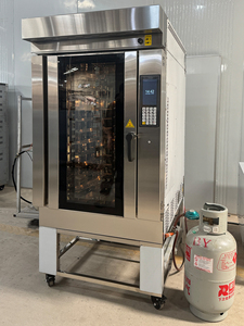 Vật liệu cấp thực phẩm Lò quay không khí nóng 10 khay, tiên phong tiết kiệm năng lượng, đáp ứng nhu cầu nướng bánh/nhà máy - Product Image 6