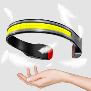 <span class=keywords><strong>ไฟ</strong></span>อ่านหนังสือแบบคล้องคอ LED สีแดงและสีขาวสว่างพิเศษ พร้อมแบตเตอรี่ลิเธียมไอออนในตัว ชาร์จผ่านพอร์ต Type-C เหมาะสำหรับการตั้งแคมป์กลางคืน - Product Image 4