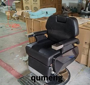 Chaises de salon de coiffure pliantes à pompe à huile lourde, chaise de salon de coiffure en cuir synthétique, chaise de salon de beauté, chaise de barbier - Product Image 3