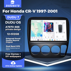 DUDUAUTO DUDU7 A7870 YL888 Radio de coche REPRODUCTOR DE Audio Multimedia GPS Car-Play Dual GPS DTS para <span class=keywords><strong>Honda</strong></span> CR-V <span class=keywords><strong>CRV</strong></span> 1995 - 2001 - Product Image 4