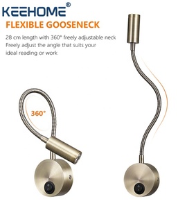 Nouveau aluminium 3W Led hôtel col <span class=keywords><strong>de</strong></span> cygne applique chambre tête <span class=keywords><strong>de</strong></span> <span class=keywords><strong>lit</strong></span> <span class=keywords><strong>liseuse</strong></span> Style moderne <span class=keywords><strong>Flexible</strong></span> Led lecture applique murale - Product Image 5