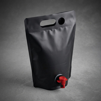 Pochettes Doypack à haute barrière aseptique avec robinet pour jus de pomme, vin rouge et autres liquides, alternative aux sacs en boîte