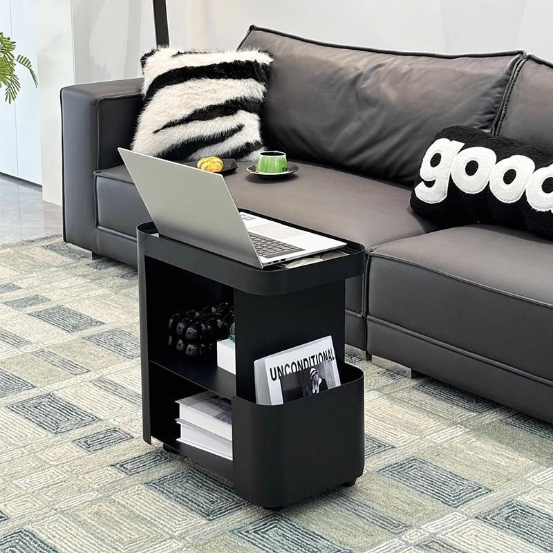 Table universelle noire à roulettes Changhong 503055
