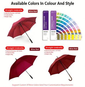 Custom Open 30/32/34 Inch Large <b>Umbrella</b> Oversize Vented Canopy Waterproof <b>Windproof</b> Stick Golf <b>Umbrella</b> - Product Image 3
