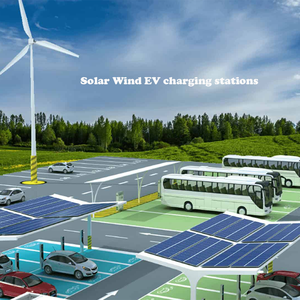Estación de Carga para Vehículos Eléctricos SCU con Energía Solar Fotovoltaica y Baterías, Solución Renovable para Estaciones de Carga de Vehículos Eléctricos - Product Image 1