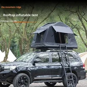 <span class=keywords><strong>Tente</strong></span> <span class=keywords><strong>de</strong></span> toit gonflable <span class=keywords><strong>pour</strong></span> SUV tout-terrain, en tissu Oxford 300D épaissi, chaude, imperméable, pliable, quatre saisons, double, <span class=keywords><strong>pour</strong></span> camping en plein air - Product Image 2