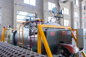 Chaudière <span class=keywords><strong>à</strong></span> vapeur au gaz WNS de 3 tonnes montée sur chenilles ZOZEN pour matériaux de construction - Product Image 5