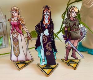 Standees en acrylique double face OEM ODM Anime Twilight Heroes - Product Image 1