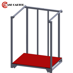 Cages de stockage en acier CASE CARTER pliables lourdes conteneur de Paletainer stockage empilable de palettes en acier - Product Image 5