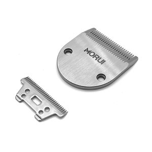 MORUI-Cortadora eléctrica profesional de plata, hoja de repuesto para el cuidado de mascotas, logotipo personalizado, disponible para afeitado de peluquero - Product Image 3