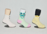 Mannequins de bas de pied en plastique pour enfants, fille, mannequin unisexe pour garçon et enfant, chaussettes pour enfants