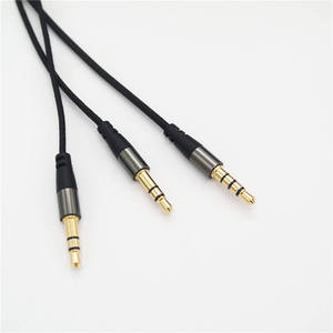 สายหูฟังเหมาะสำหรับหูฟัง <span class=keywords><strong>Sol</strong></span> <span class=keywords><strong>Republic</strong></span> พร้อมการควบคุมระดับเสียงของไมโครโฟน3.5มม. ถึง2.5มม. - Product Image 3