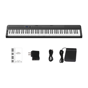 Hot Modelo PJ88D Folding <span class=keywords><strong>Piano</strong></span> 88 Tecla Portátil <span class=keywords><strong>Piano</strong></span> Li-Bateria Elétrica Dobrável Funções <span class=keywords><strong>Piano</strong></span> <span class=keywords><strong>MIDI</strong></span> Órgão Eletrônico - Product Image 1